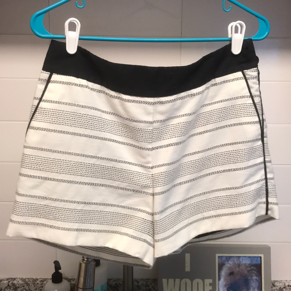 Ann Taylor Black and White Shorts